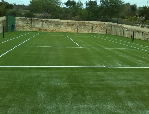 Synthetic grass tennis court, Vale Telheiro, Loulé